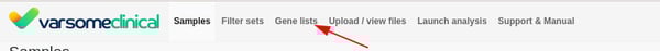 Navigation bar