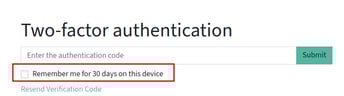 Two Factor Authentication