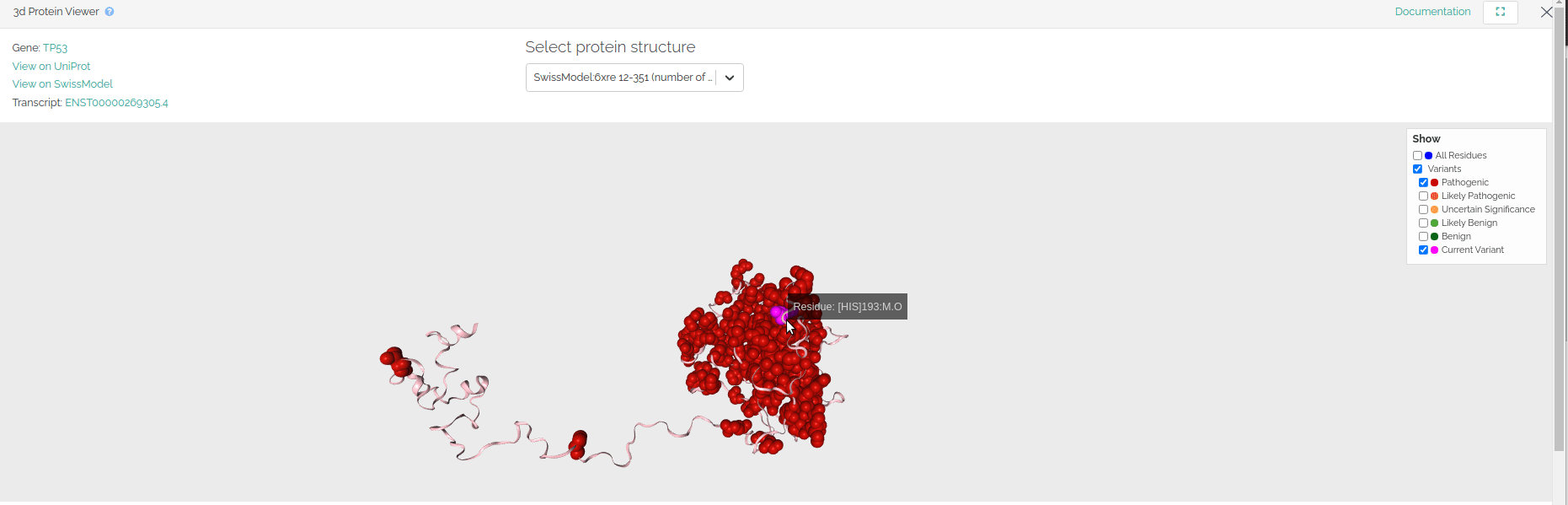 3D Protein Viewer